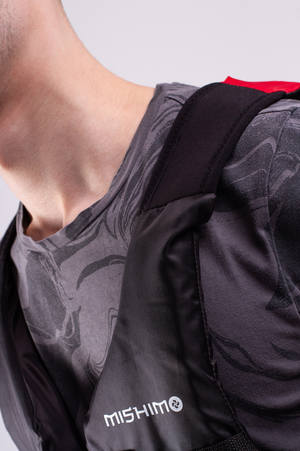 Жилет спасательный MISHIMO PRO Премиум качества Черно-красный в Анапе